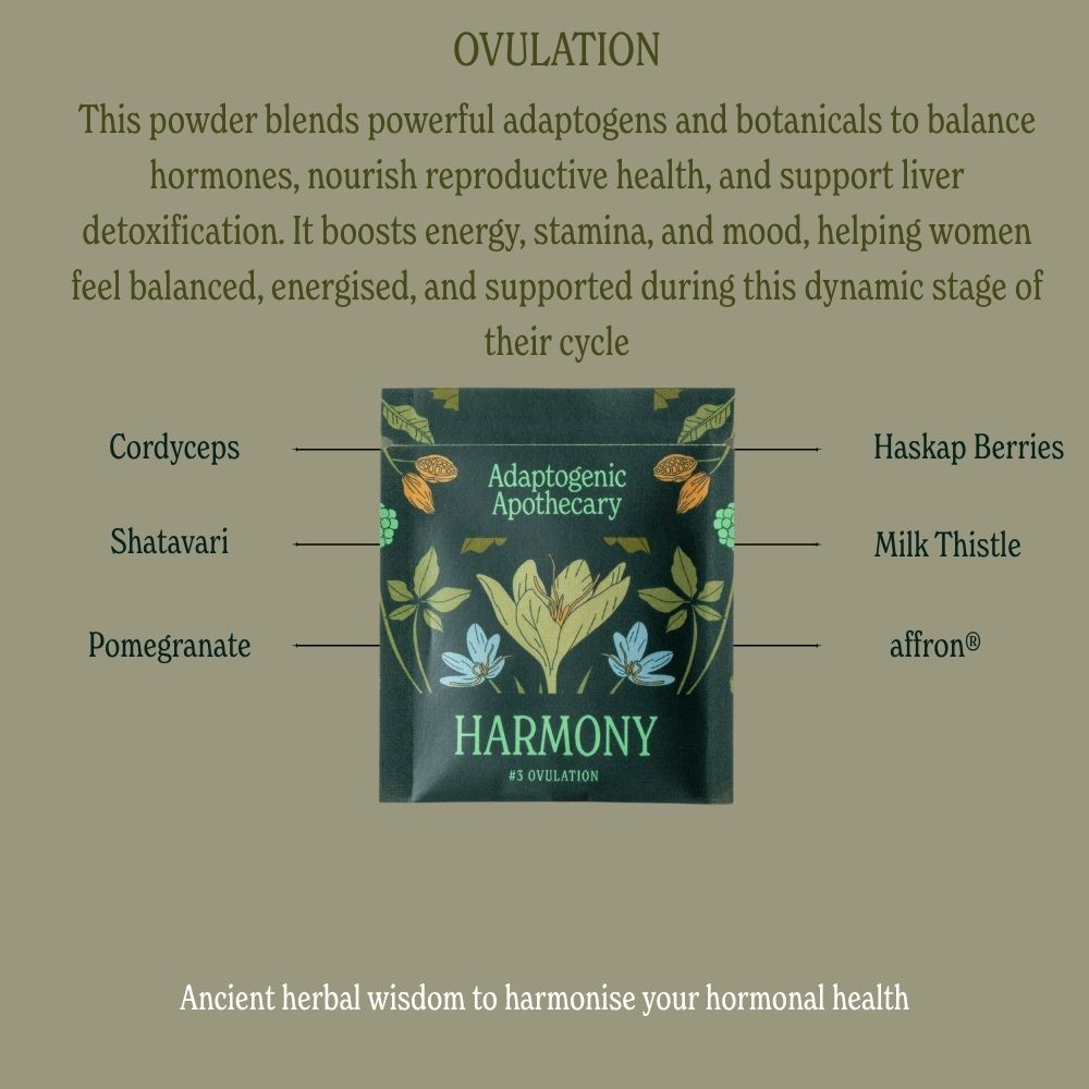 Harmony – For Menstrual Cycles, Peri, PMS, PCOS, PMD, Etc