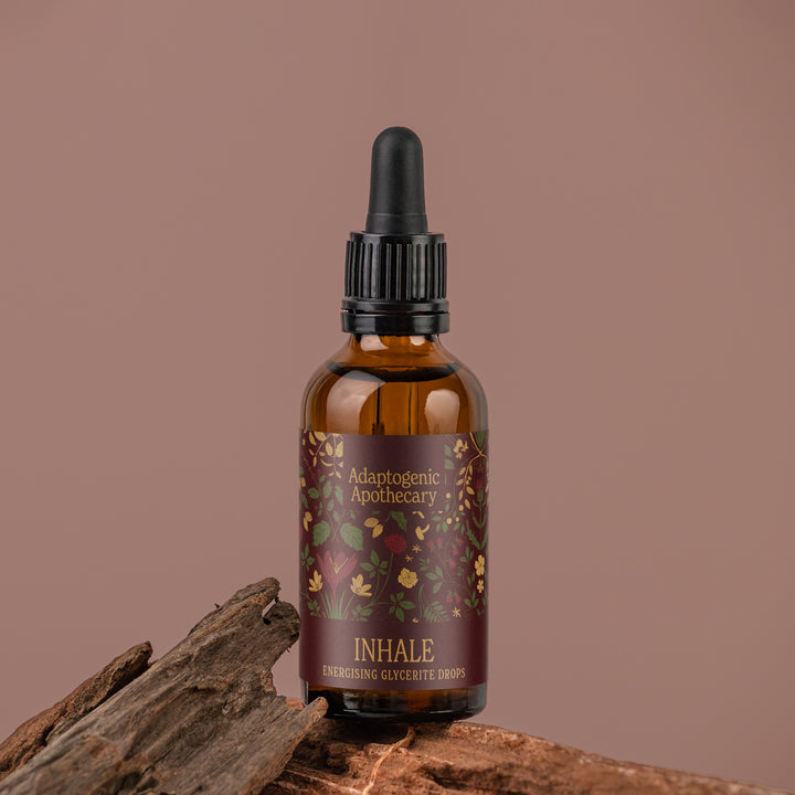 Inhale – For Improved Energy In Easy To Use Glycerite Drops