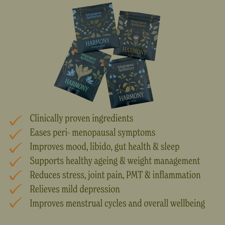 Harmony – For Menstrual Cycles, Peri, PMS, PCOS, PMD, Etc
