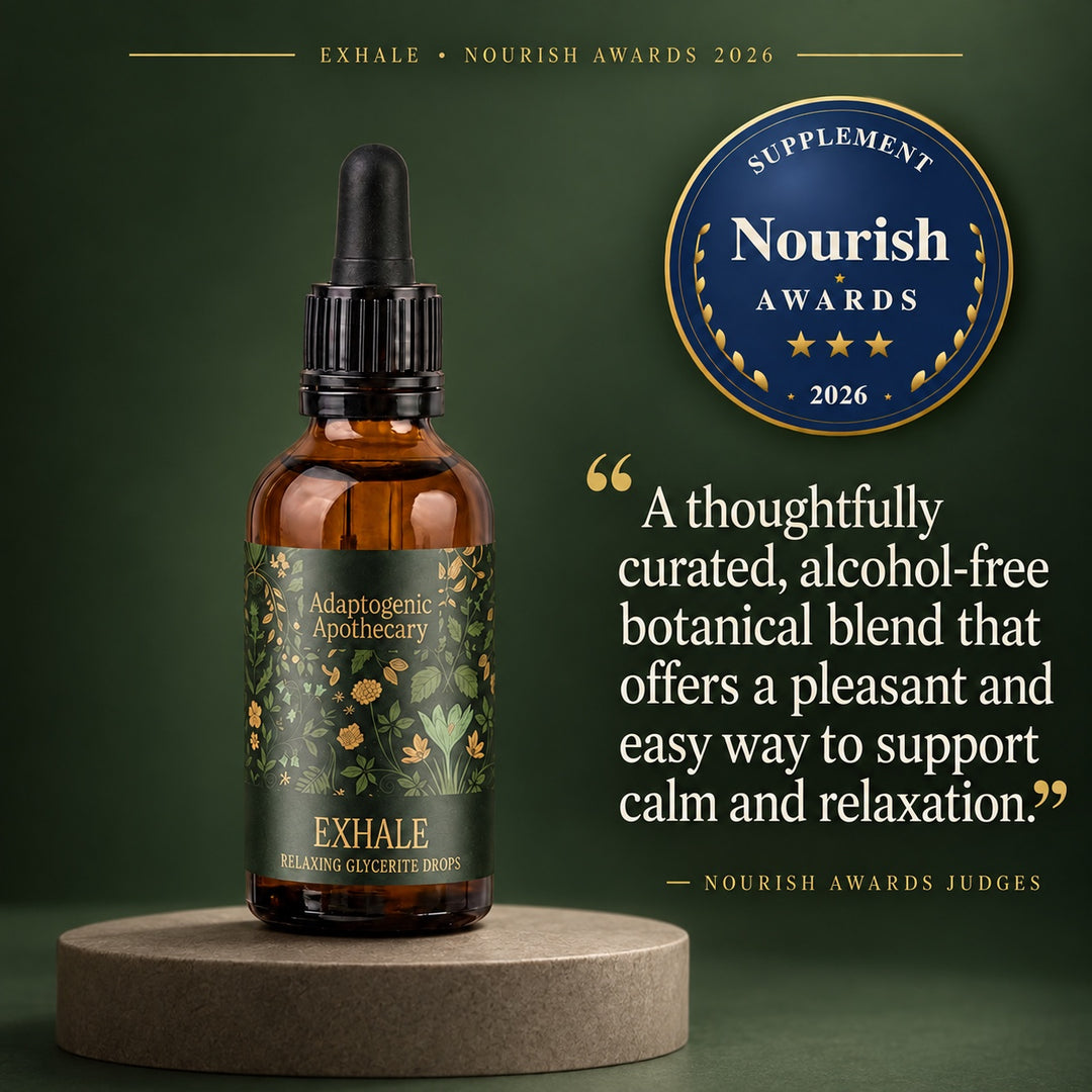Exhale – For Instant Calm In Easy To Use Glycerite Drops