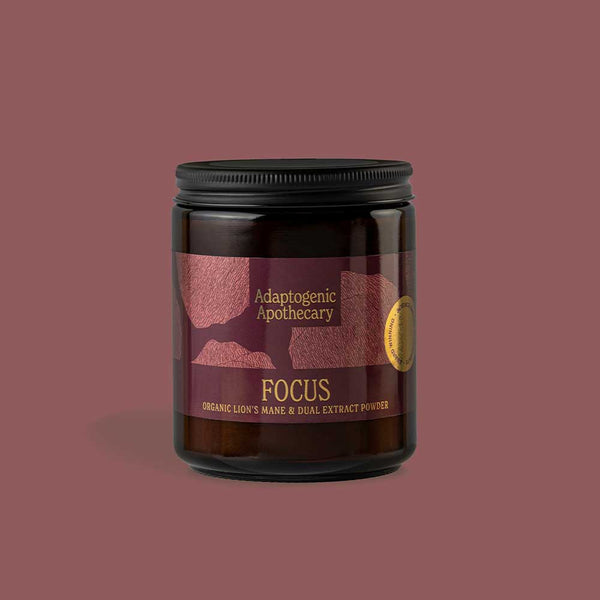 Focus – Dual Extract & Fruiting Body for Mental Clarity & Wellbeing